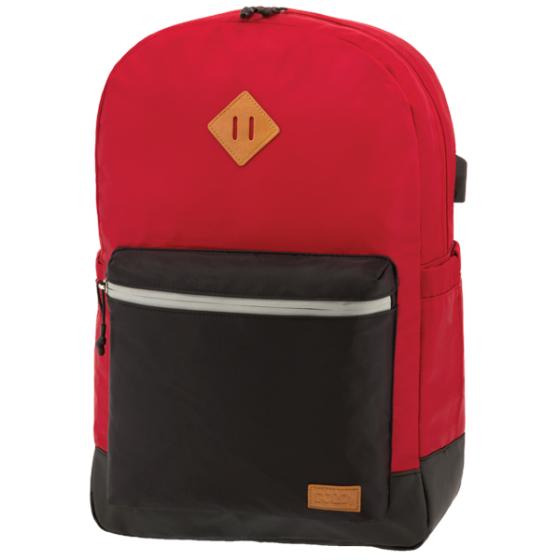 POLO Σχολική τσάντα πλάτης REFLECTIVE Κόκκινη 901244-03 2019