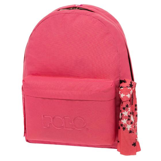 POLO Σχολική τσάντα πλάτης 901135-4400 ORIGINAL 2023 Ροζ