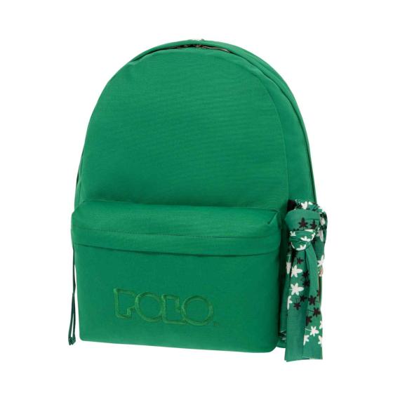 POLO Σχολική τσάντα πλάτης 901135-6201 ORIGINAL 2023 Πράσινο