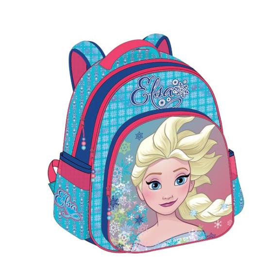 Σχολική τσάντα Δημοτικού FROZEN ANNA & ELSA με 3 θήκες 32x43x18cm 0561711