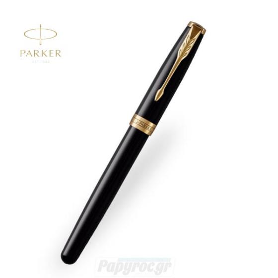 Στυλό RollerBall Parker NEW SONNET CORE Black GT 18Κ 1931496