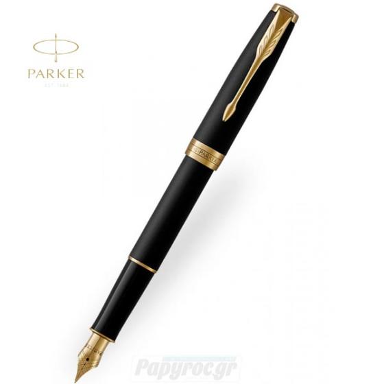 Πένα Parker NEW SONNET CORE Black MATTE GT 18Κ 1931517