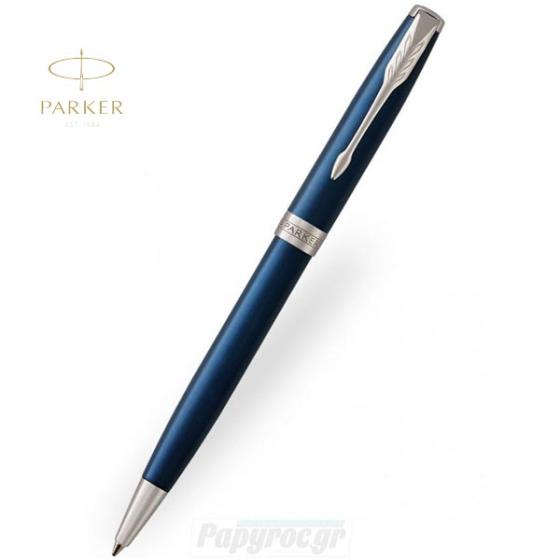 Στυλό Διαρκείας Parker NEW SONNET CORE Blue Lacquer CT 18Κ 1931536