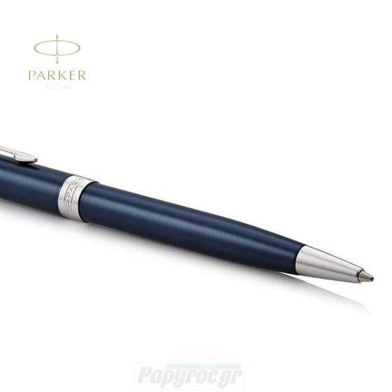 Στυλό Διαρκείας Parker NEW SONNET CORE Blue Lacquer CT 18Κ 1931536