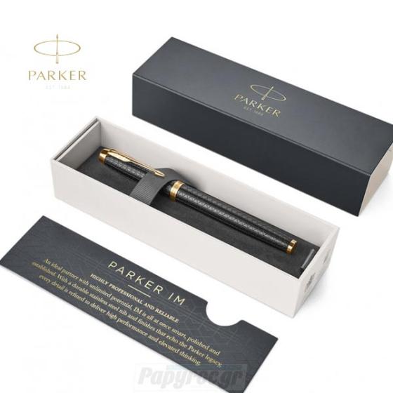 Πένα Parker NEW Ι.Μ. PREMIUM BLACK GOLD GT 1931653