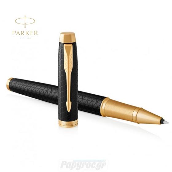 Στυλό Roller Ball Parker NEW Ι.Μ. PREMIUM BLACK GOLD GT 1931660