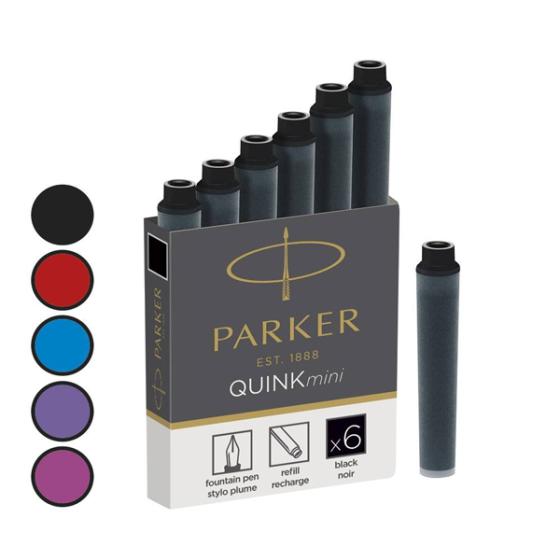 Μελάνι πένας PARKER mini BLACK (6 τεμάχια) 1950407