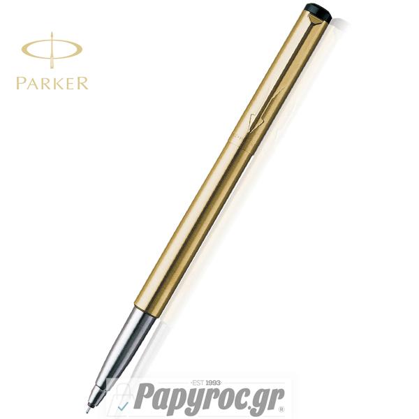 Στυλό Roller Ball Parker VECTOR GOLD GT