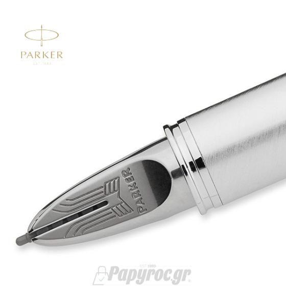 Πένα Parker NEW I.M PREMIUM Shiny Chrome Metal Chiselled 5ΤΗ Element S0976080