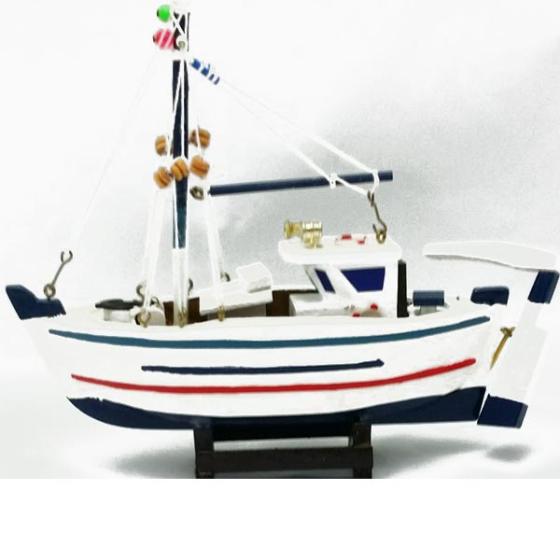 Ξύλινη βάρκα καϊκι 20cmX14cm