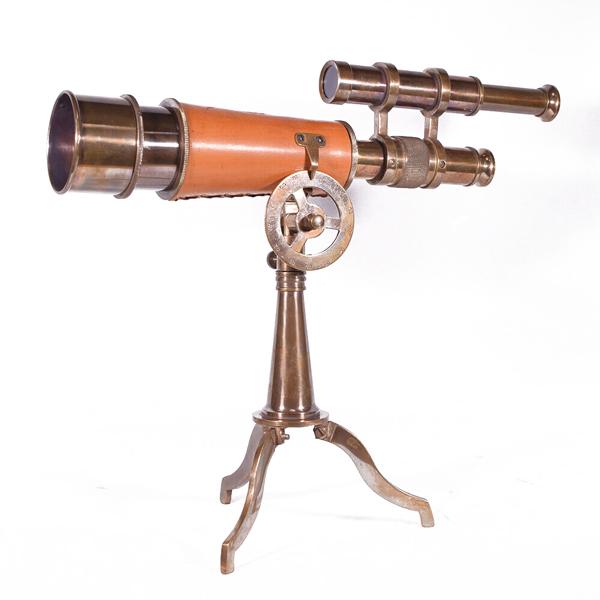 Vintage Διακοσμητικό - Τηλεσκόπιο σε Τρίποδο 26 × 30 cm