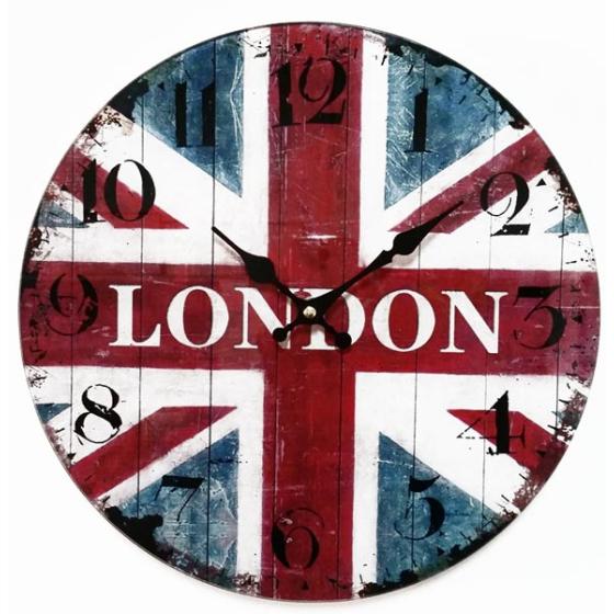 Ρολόϊ τοίχου γυαλί LONDON 30.0 cm