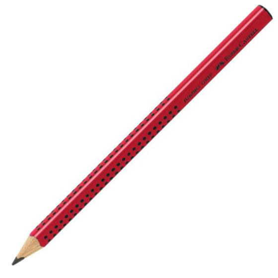Μολύβι Faber Castell Grip Jumbo Κόκκινο Β