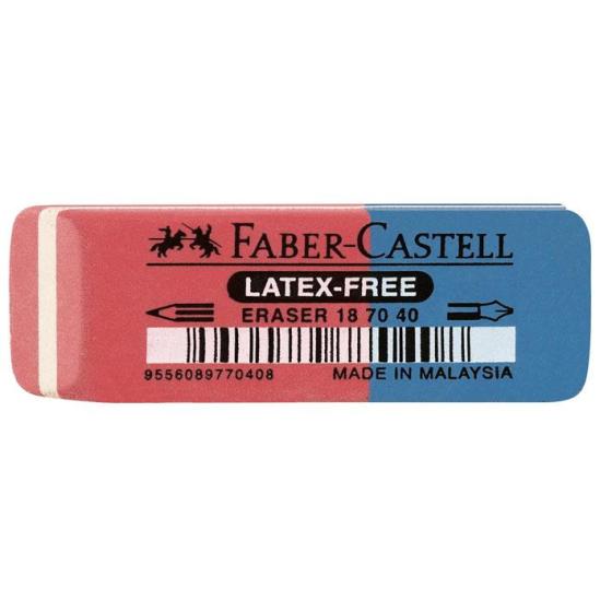 Γόμα Faber Castell 7070-40 Δίχρωμη 187040