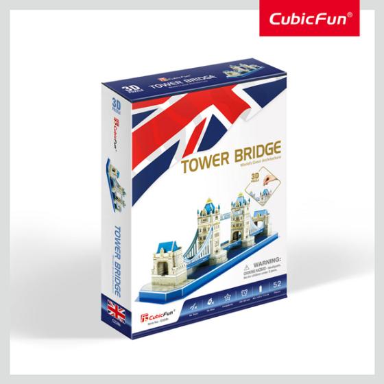 3d Παζλ CUBIC FUN C238h Tower Bridge 52 κομμάτια