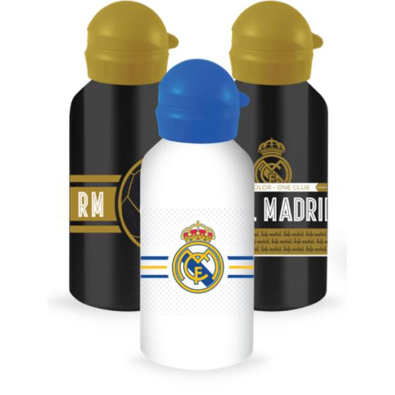 Σχολικό παγουρίνο DIAKAKIS μεταλλικό με καπάκι 500ml Real Madrid 170528 (3 σχέδια)