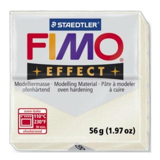 Πηλός Λευκός Πέρλα STAEDTLER 56gr FIMO-SOFT 8020