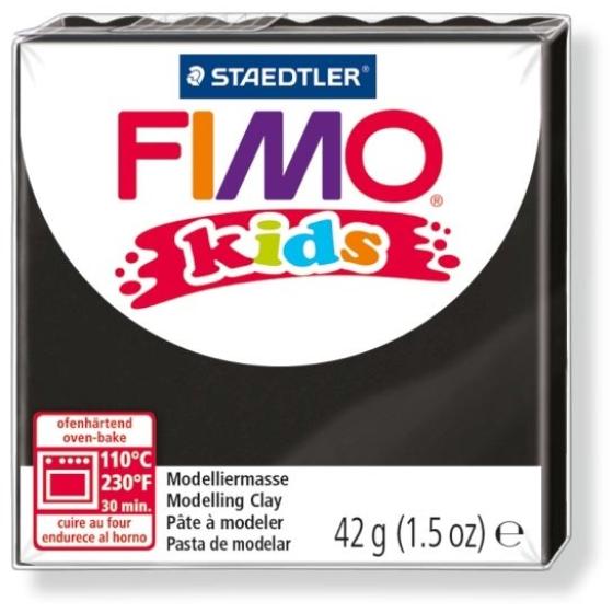 Πηλός Μαύρος STAEDTLER 42gr FIMO-KIDS 8030