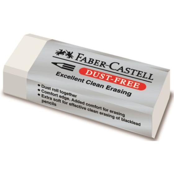 Γόμα Faber Castell AWF 187130 DUST FREE WHITE MINI