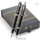SET GIFTPACK PARKER Στυλό Διαρκείας & Roller Ball NEW I.M PREMIUM CORE LAQUE BLACK CT