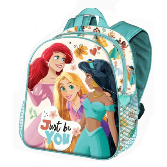 Σχολική τσάντα Νηπιαγωγείου KARACTERMANIA 2023 *PRINCESS* 3D 26cm X 31cm X 11cm