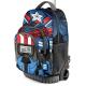 Σχολική τσάντα τρόλλεϋ KARACTERMANIA CAPTAIN AMERICA FAN GTS Tek 2023 47cm X 32cm X 27cm