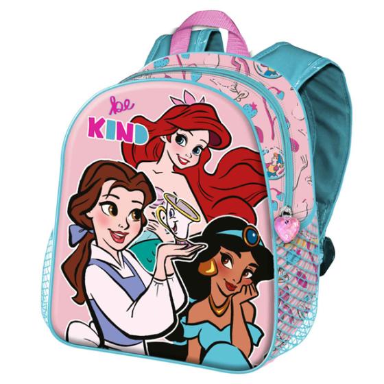 Σχολική τσάντα Νηπιαγωγείου KARACTERMANIA 2023 *DISNEY PRINCESS* 3D 26cm X 31cm X 11cm