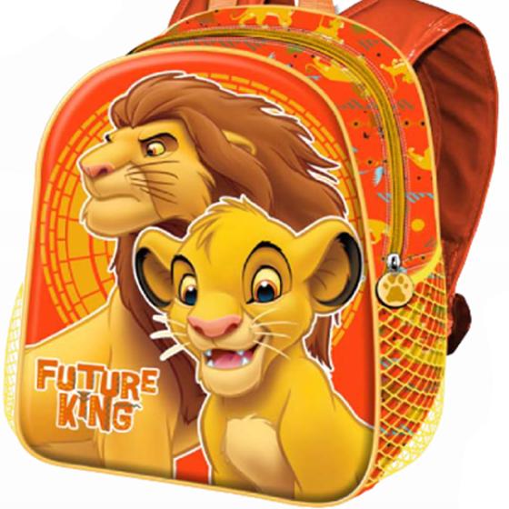 Σχολική τσάντα Νηπιαγωγείου KARACTERMANIA 2023 *LION KING* COME 3D 26cm X 31cm X 11cm