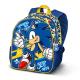 Σχολική τσάντα Νηπιαγωγείου KARACTERMANIA 2023 *SONIC* Step 3D 26cm X 31cm X 11cm