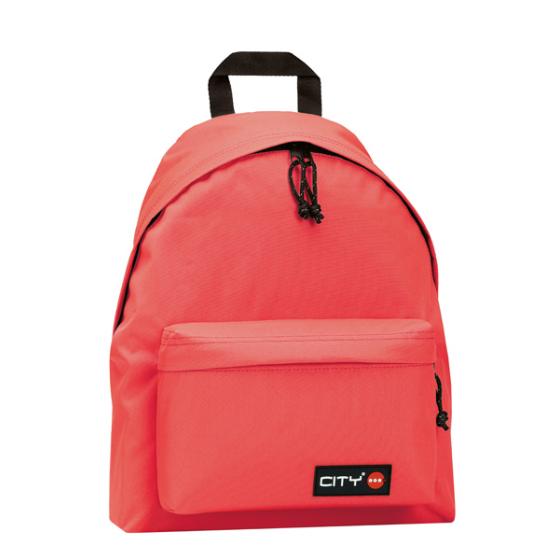 Σχολική τσάντα πλάτης CITY 41x30x15 πορτοκαλί 10717