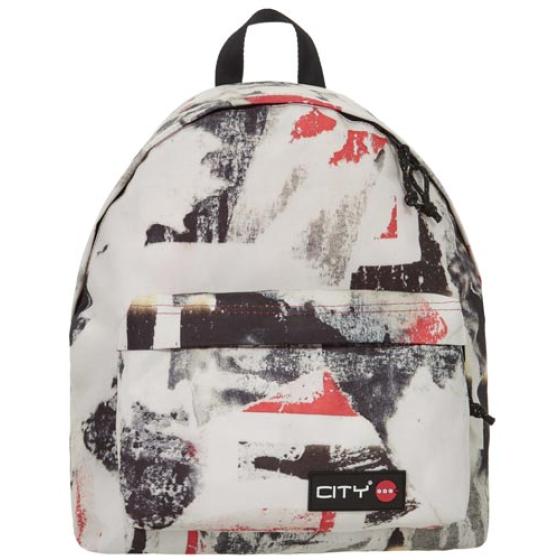 Σχολική τσάντα πλάτης CITY 41x30x15 THE PRINTS 11917