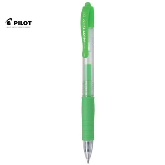 Στυλό GEL PILOT G-2 0.7mm NEON Πράσινο