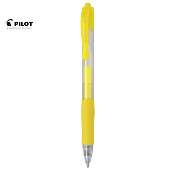 Στυλό GEL PILOT G-2 0.7mm NEON Κίτρινο