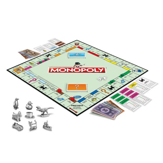 Hasbro Επιτραπέζιο Monopoly Classic (8+ ετών)