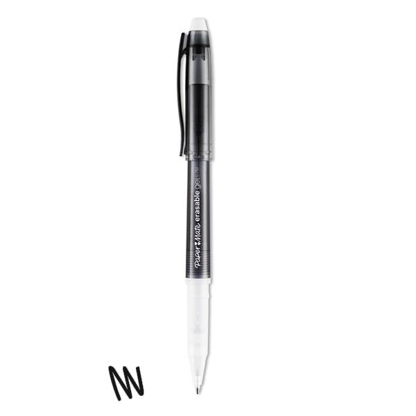 Στυλό διαρκείας Papermate με γόμα που σβήνει 0.7mm Μαύρο