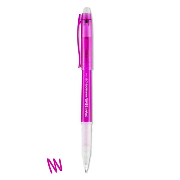 Στυλό διαρκείας Papermate με γόμα που σβήνει 0.7mm Ροζ