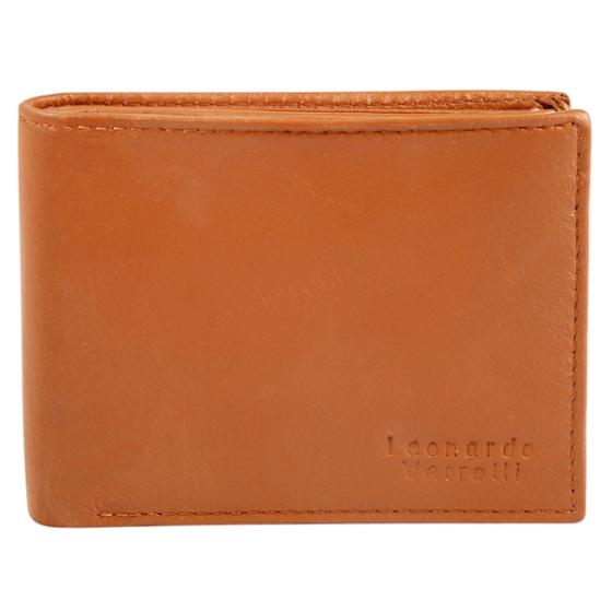 Σετ δώρου Ανδρικό Leonardo Verrelli με πορτοφόλι και ζώνη από γνήσιο δέρμα 3040005-003