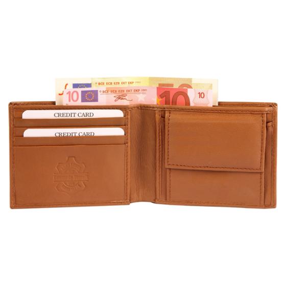 Σετ δώρου Ανδρικό Leonardo Verrelli με πορτοφόλι και ζώνη από γνήσιο δέρμα 3040005-003