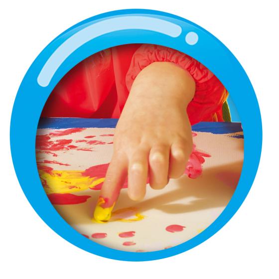 Παιδικές δακτυλομπογιές SES CREATIVE 4 colours x 145ml