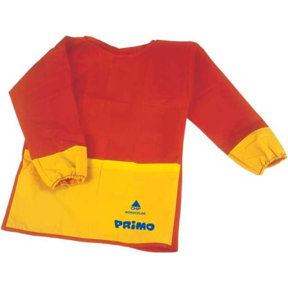Ποδιά ζωγραφικής PRIMO πολυεστερική Κόκκινο - Κίτρινο