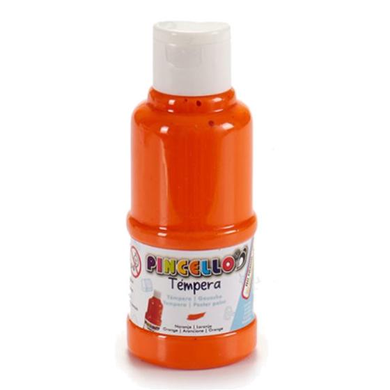 Παιδική τέμπερα Pincello μπουκάλι 120ml Πορτοκαλί