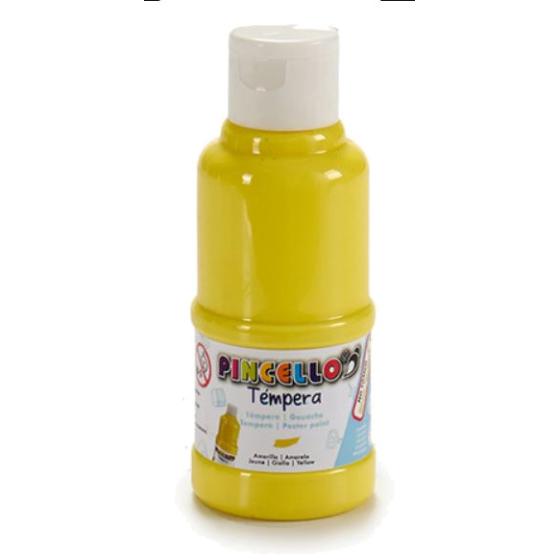 Παιδική τέμπερα Pincello μπουκάλι 120ml Κίτρινο