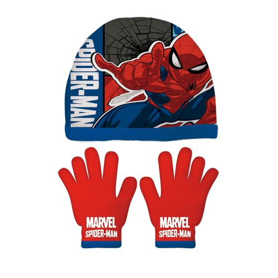 Παιδικό σετ σκουφάκι & γάντια Spiderman