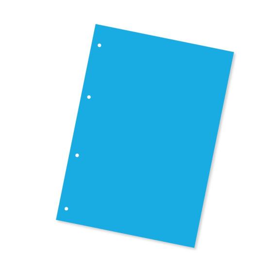 Μπλε Διαχωριστικό για ντοσιέ TYPOTRUST Χάρτινο Α4 (100 τεμ)