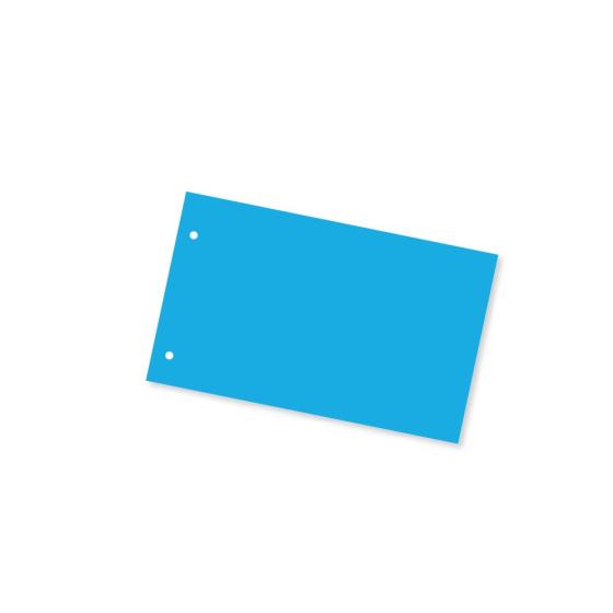 Μπλε Διαχωριστικό για ντοσιέ TYPOTRUST Χάρτινο 11x23cm (100 τεμ)