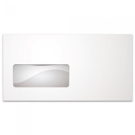 Φάκελλα Λευκά Καρρέ Αυτοκόλλητα TYPOTRUST Παράθυρο Αριστερά 90gr 114 x 229 (500 ΤΕΜ)