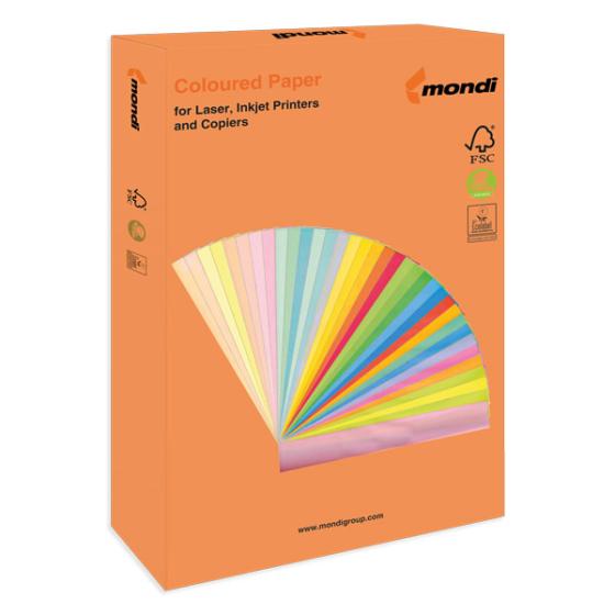 Χαρτί καθημερινής χρήσης MONDI A4 80gr Orange (500 φύλλα)