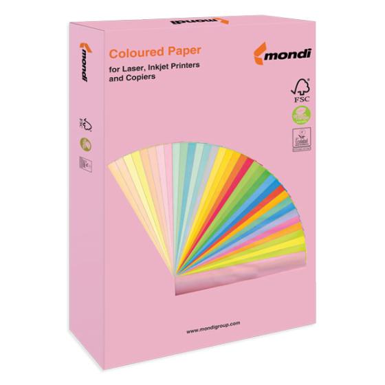 Χαρτί καθημερινής χρήσης MONDI A4 80gr Pink (500 φύλλα)