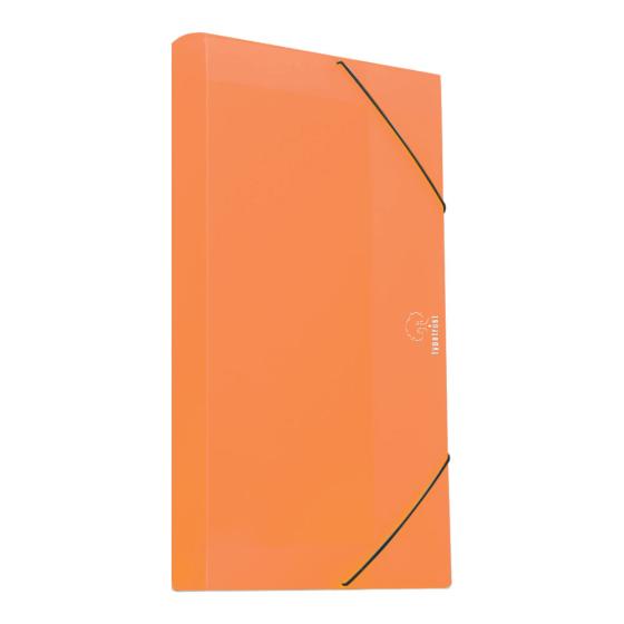 Κουτί με λάστιχο TYPOTRUST 25×35 ράχη 5cm Πορτοκαλί