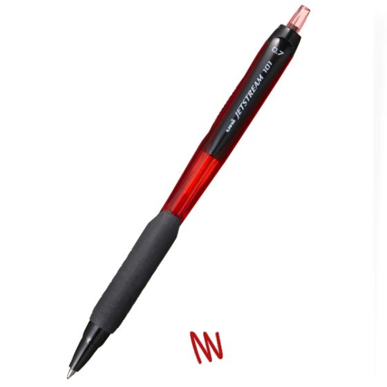 Στυλό διαρκείας SXN-101 JETSTREAM 0.7 κόκκινο